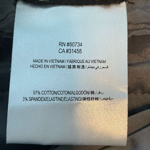 BCBG Maxazria Trousers Gray Cotton Knit Hi-Rise Straight Leg Dress Pants 2 - Picture 4 of 6